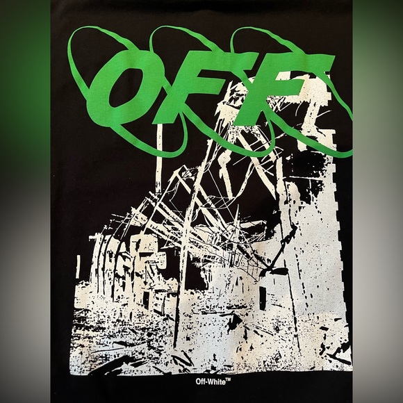 Off-White ruined factory t shirt - Picture 4 of 7